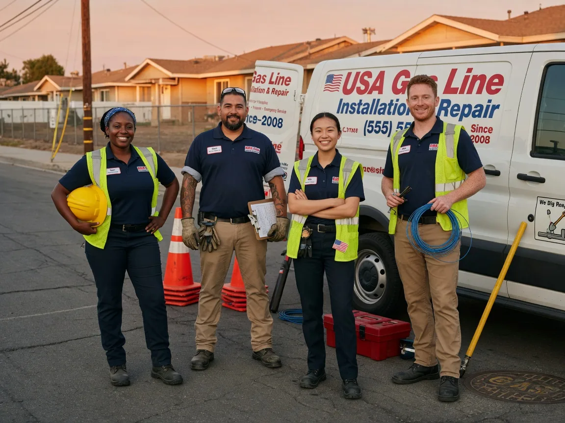 Gas Line Installation company in Lansing, NC